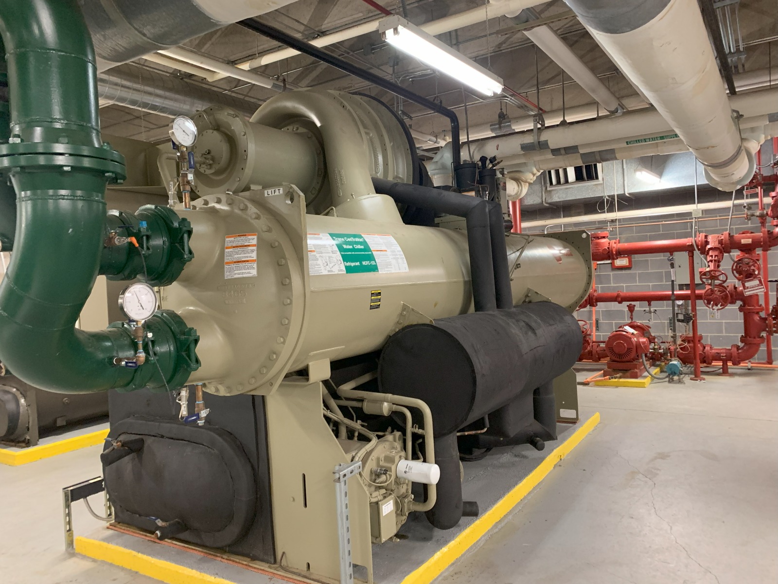 Industrial ceiling, About Us background